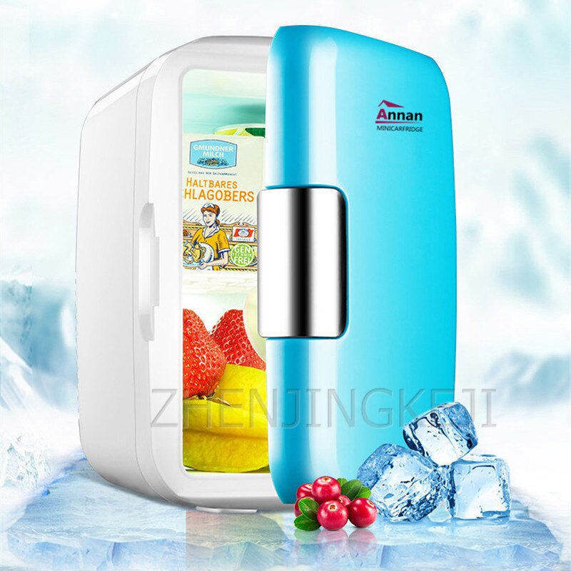 Small Refrigerator Home Fridge 6L/12V Quick Cooling Tools Vehicle Household Appliances Frozen Home Appliance Tool