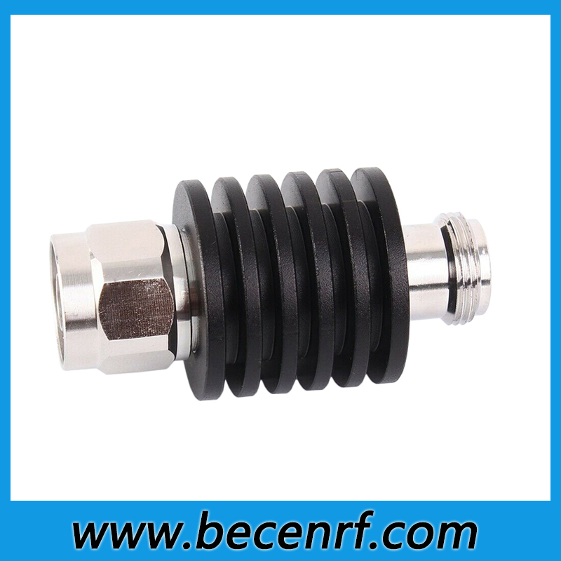 Attenuatore coassiale 50ohm N J-K 1/2/3/4/5/6/10/15/20/30/40dB 3GHz/4GHz 10W