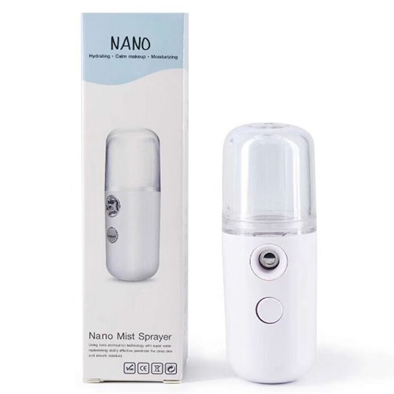 Mini Luftbefeuchter USB Tragbare Nano Herr Ultraschall Fogger Wimpern Erweiterungen Spritzgerät Gesichts Dampfer Für Heimat Auto Büro: A1