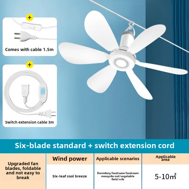 Liten veggmontert elektrisk vifte for hjem og studenthjem, ingen boring nødvendig, ideell for veggdekorasjon på baderom og kjøkken: Lys gul