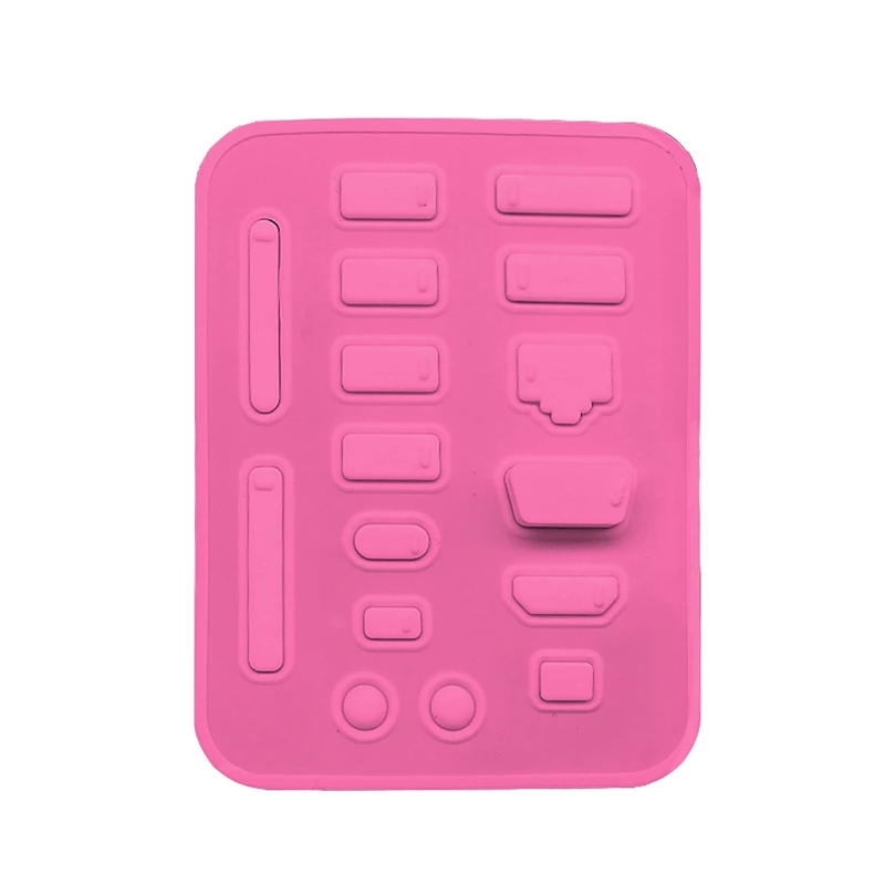 Silicone Micro USB Cap Port Cover Anti Dust Protector for Desktop PC Laptops Stopper Socket Protecor Kit 16 Pcs: R