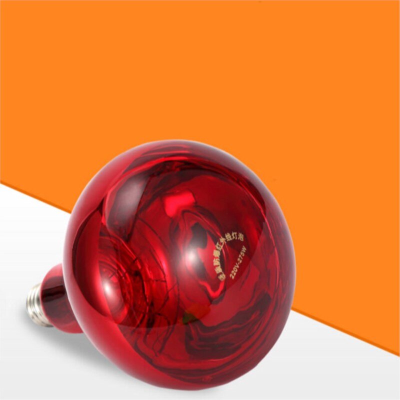 275 w bulb waterproof infrared physiotherapy explosion-proof far red diathermy beauty heating household light bulb E27 lamp