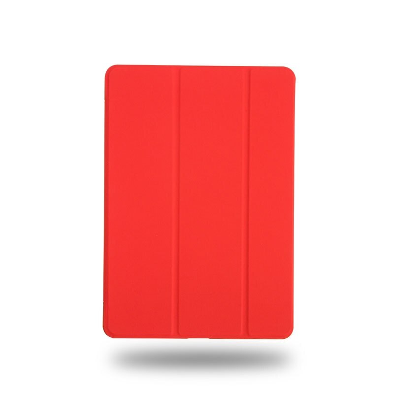 Case for iPad 2 3 4 PU Leather Silicone 9.7'' Shockproof Thin Cover for iPad 2 A1395 A1430 A1458 Coque for Apple iPad 4 3 2 Kids: Red