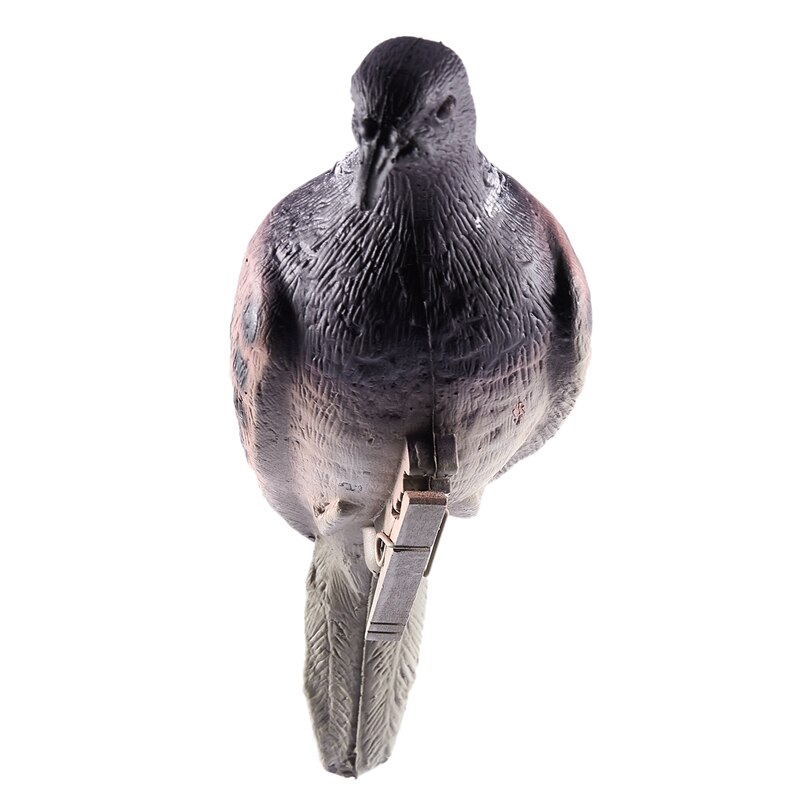 1pc caça pomba assustar proteger jardim pombo chamariz biônico animais isca de caça ao ar livre aves chamariz acessório