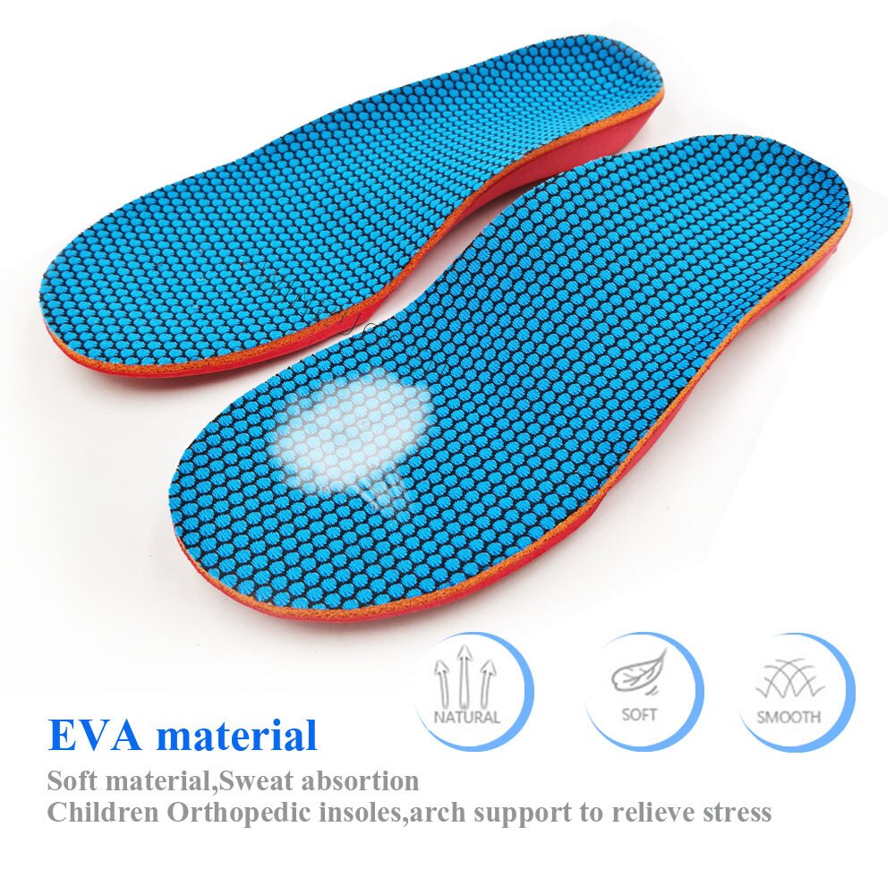 Eva Kids Kinderen Platte Voeten Correctie Arch Ondersteuning Inlegzolen Pads Correctie Gezondheid Voeten Zorg Insert Sportschoenen Pad Care Tool