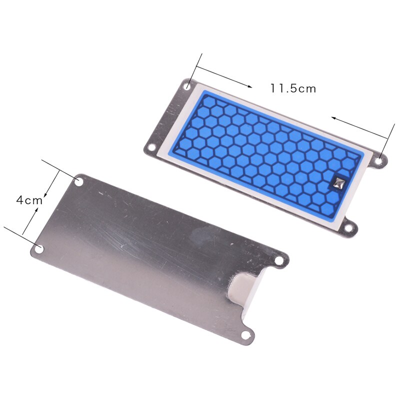 2 Piece Portable Ceramic Ozone Generator Double Integrated Ceramic Plate Ozonizer Air Water Air Purifier Parts-5G