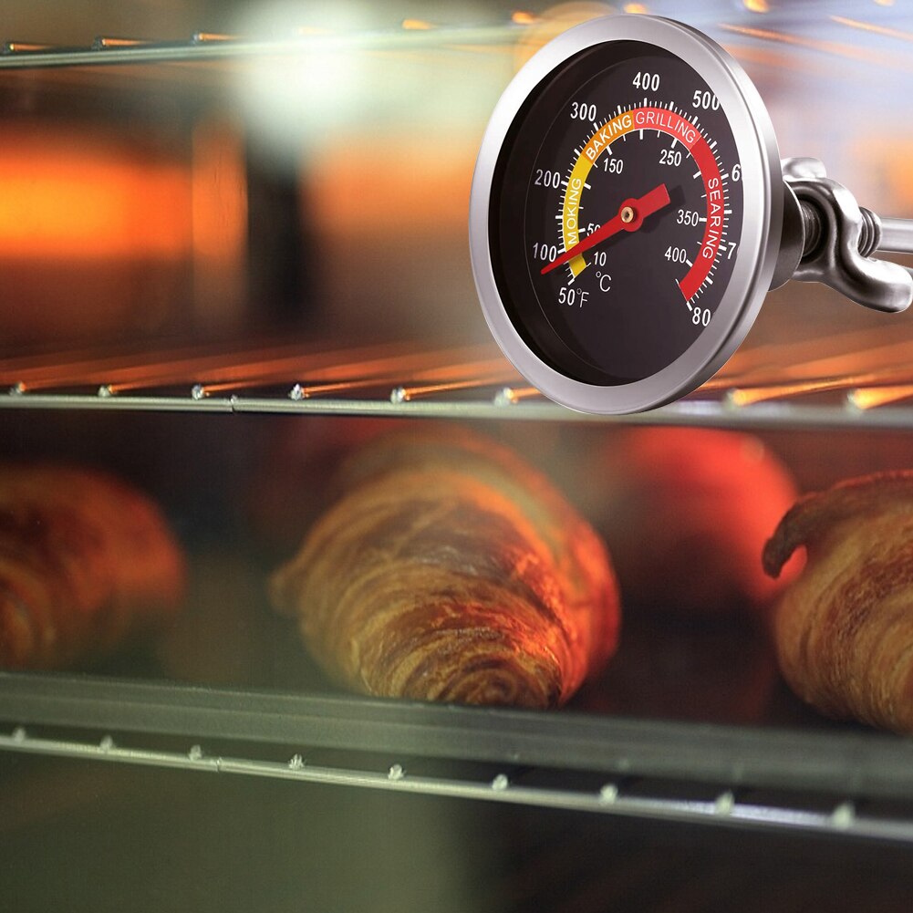 Bbq Oven Grill Voedsel Temp Gauge Temperatuurmeter Oven Thermometer Vlees Barbecue Thermometer Voor Keuken Koken