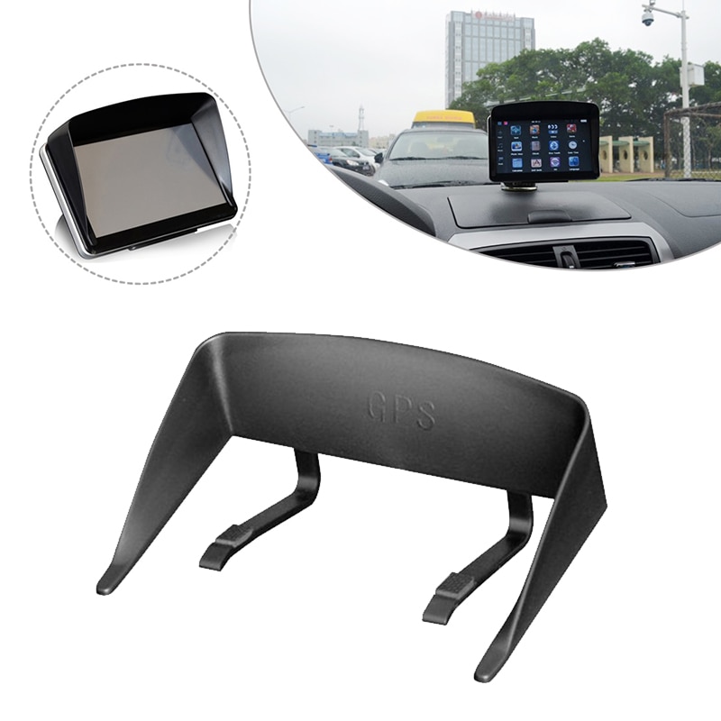 Universal Screen Visor Hood Sun Shade Lens Protector Shield for 5/7inch GPS Navigation F-Best