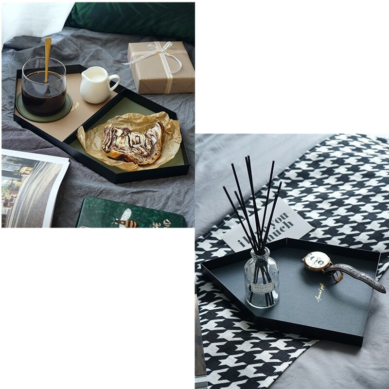 Tobs Storage tray Gold Shallow pallet for Candy bar cake table home decoration accessories ins vestibule key plate
