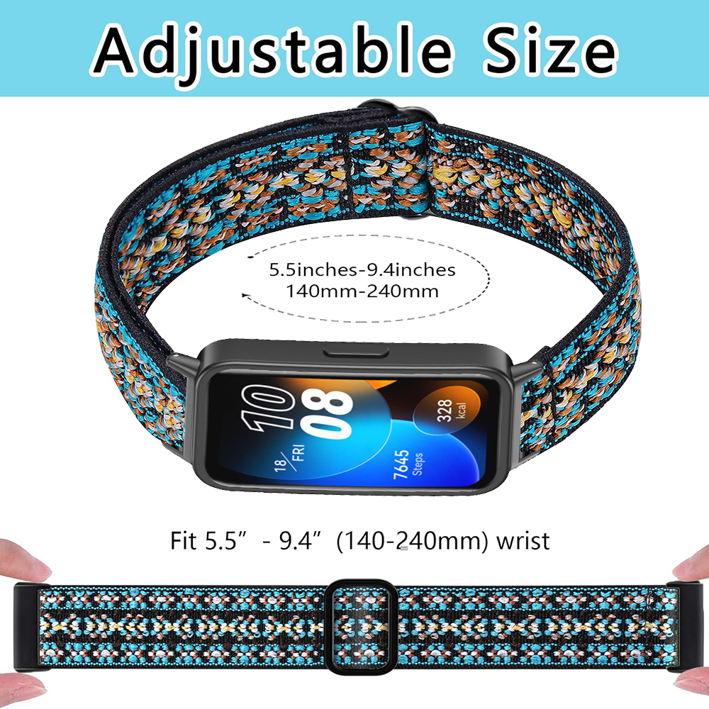 Bracelet à Boucle élastique Pour Huawei Band 10/8 Bracelet En