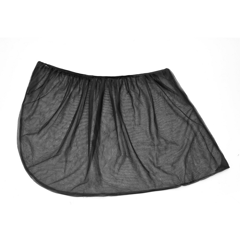 2 uds 110*50CM Ventana de privacidad de sombra de Sol Negro cubierta de malla UV Protector para la mayoría de Auto lateral del coche parasol de ventanilla trasera