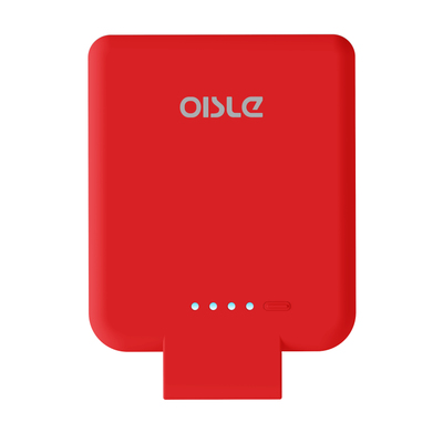 OISLE Ultra Thin Mini External Battery Charger Smart Powerbank Fast Charging Power Bank For iPhone 6 6s 7 8 Plus X 12 11/5S/se2: 2800mah-282S-red