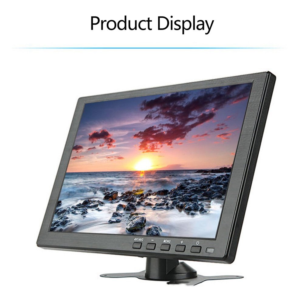 10 inch Portable Monitor HDMI 1920x1080 HD IPS Display Computer LED Monitor with Leather Case for PS4 Pro/Xbox/Phone