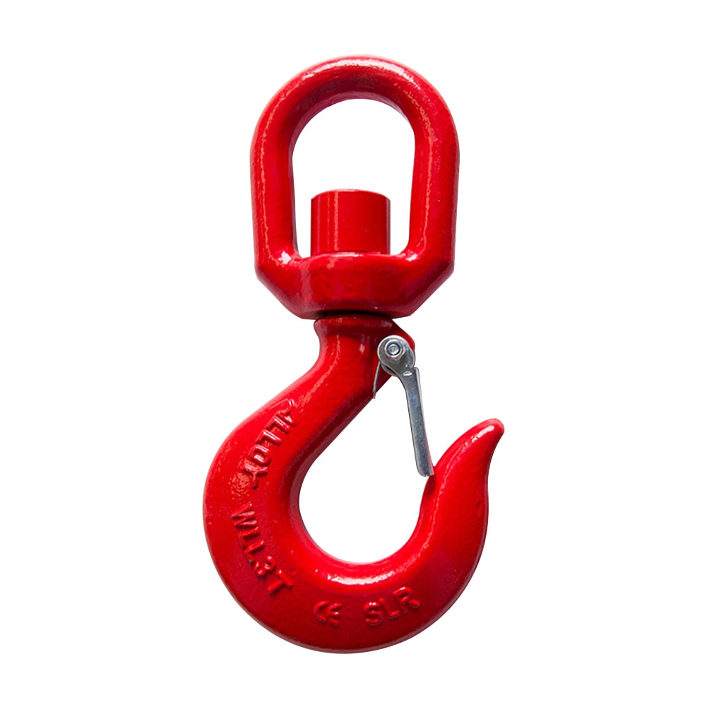 1 Ton Forged Lifting Industrial With Latch Shackle Accessories Swivel Eye Hook Quick Release Alloy Steel Crane Rigging