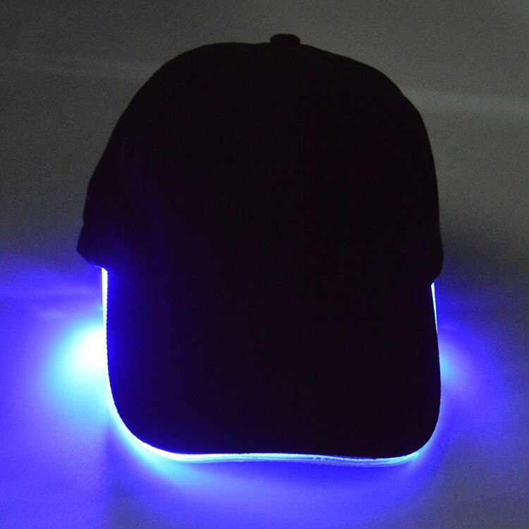 LED Lamp Baseball Cap Camouflage Night Fishing Mountain-climbing Hat Outdoor Lighting Alpine Cap Duck Tongue Hip Hop Snapback