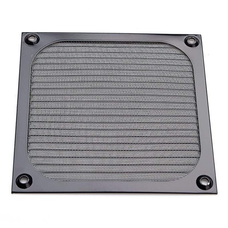 12x12cm Computer PC Case Cooling FanDust Filter Mesh Net Cover Computer Guard PVC cooling fan antidust ne: Blue