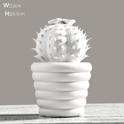 Scandinavische eenvoudige huisdecoratie ornamenten woonkamer tv-kast veranda wijnkast simulatie cactus display: A