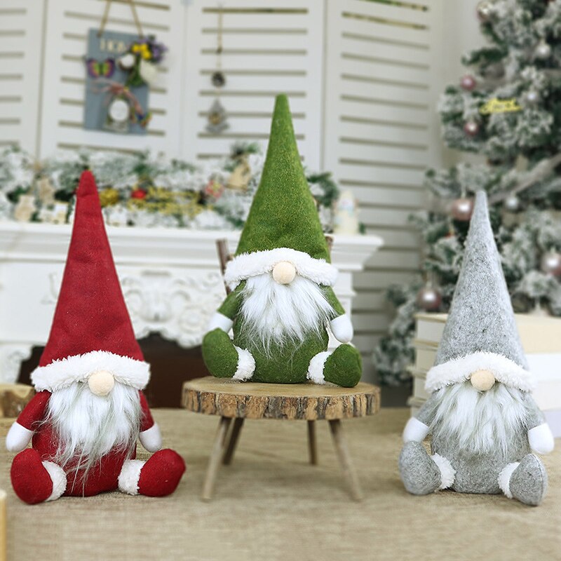 CCINEE Christmas Wooden Hanging Sign – Gnome & Snowflake Design – Welcome Sign For Door, Wall, Holiday Decor - View #2