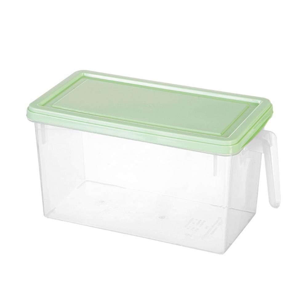 Storage Box Portable Refrigerator Fridge Sealed Food Fruits Storage Box Organizer Container Food Container Plastic Keep Fresh