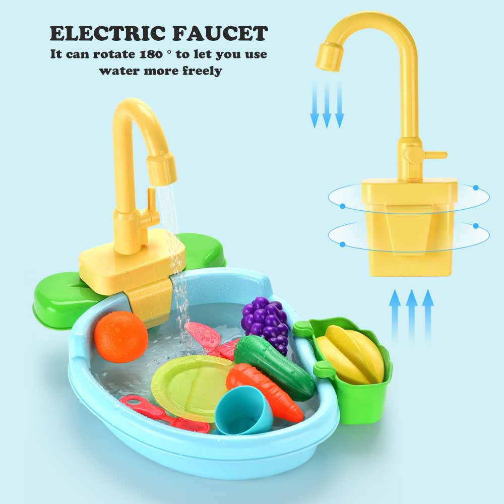 Aanrecht Speelgoed Elektrische Simulatie Vaatwasser Met Running Water Vaatwas Kinderen Keuken Speelgoed Pretend Speelhuis Speelgoed