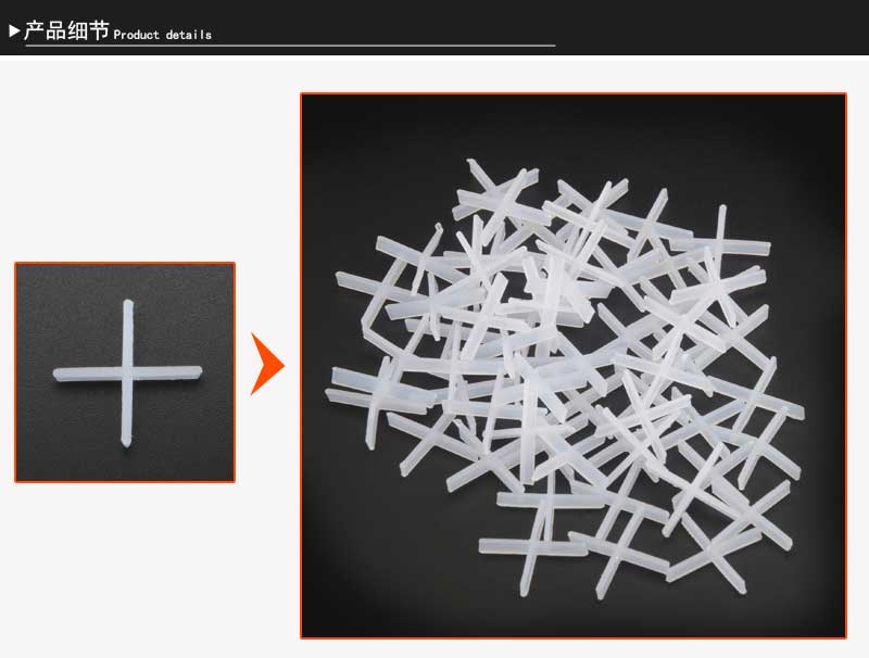 plastic cross Tile spacer ,The SIM card slot tile tile positioning cross, cross plastic tile locator 100pcs