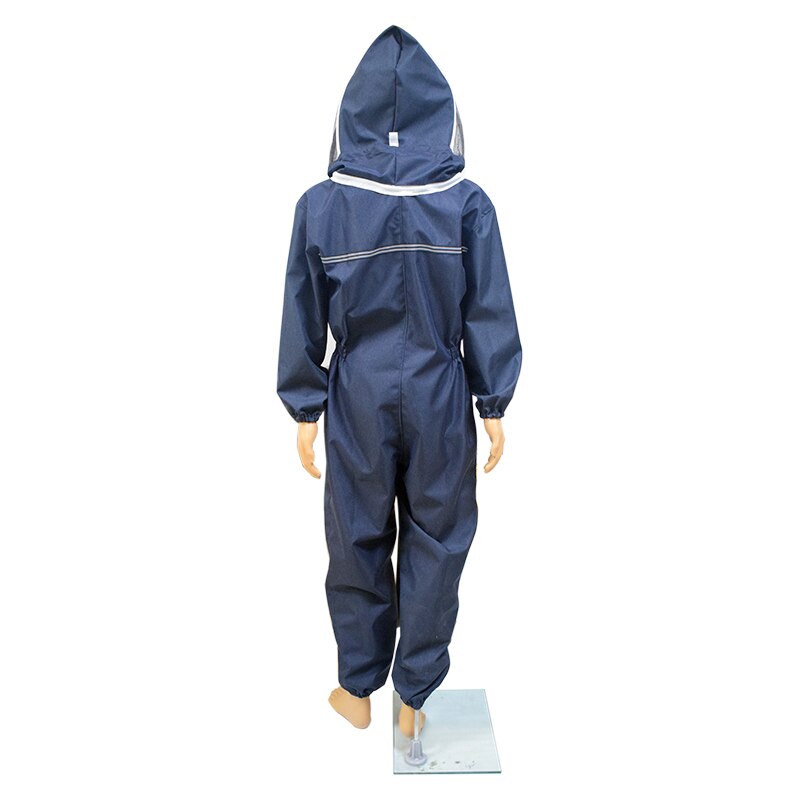 Beekeeping Gear Full Body Ventilated Beekeeping Suits Bee Suit with Self Supporting Fencing Veil Hood for Bee Farm Beekeeper