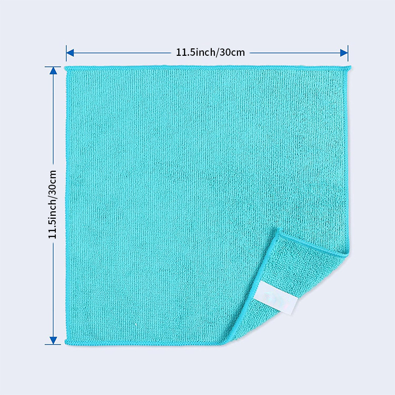 Toallas de limpieza de coche de microfibra gruesas, suaves, de secado rápido, espejos de ventanas, trapos de limpieza, paños de limpieza de doble capa para el hogar, 10/5/3/1 Uds.