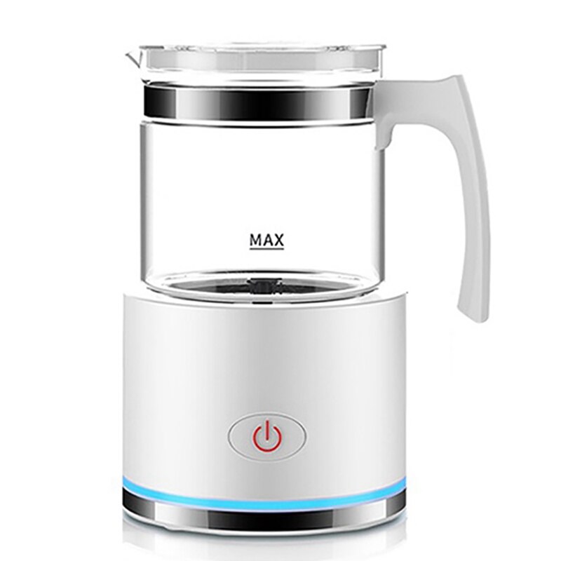 Hazel Quinn Milchaufschäumer Rot - 5-in-1 Für Perfekten Milchschaum Heiß & Kalt