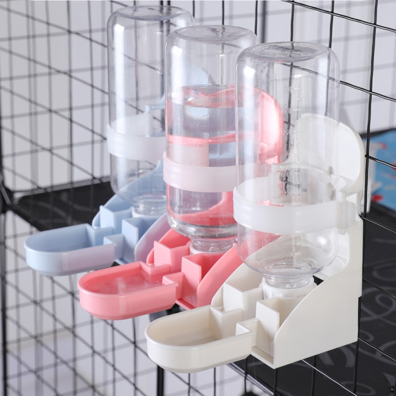 Automatische watertoevoer voor huisdieren, hondenkooi, hangende waterdispenser, huisdier, kat, vogel, hond, drinkautomaat, groot , 500ml
