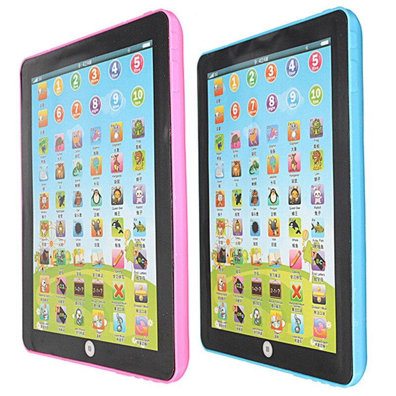 Modern Multi-functional Pad For Kid Children Learning English Chinese Educational Computer Mini Tablet Teach Toy