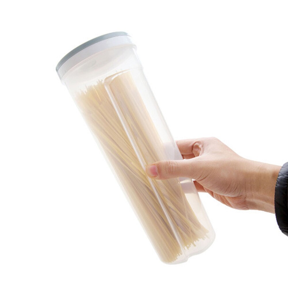 Plastic Noodle Storage Box Food Sealed storage Containers Leak Proof Storage Jar Crisper for Cereal Spaghetti Noodle Pasta Grain