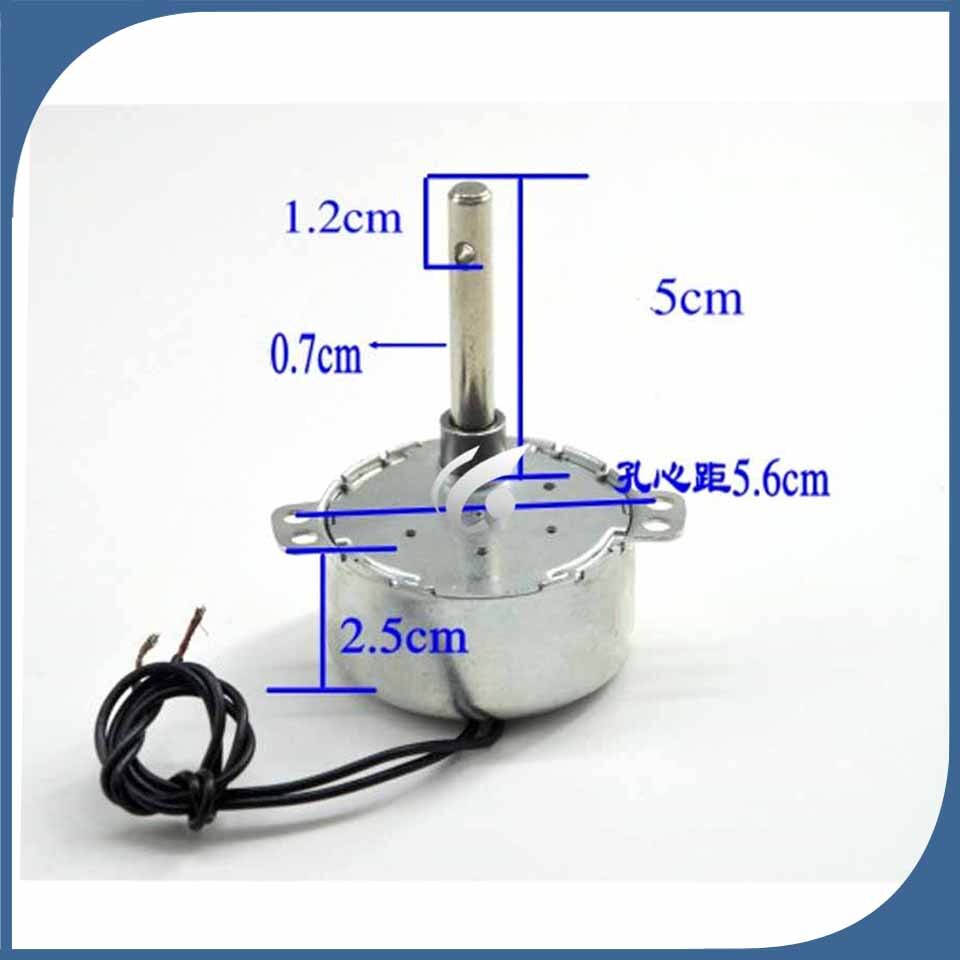 1PCS for TY-50E-3 TY-50 220V 50/60Hz 2.5/3r/min 4W Shaft Dia Fan Synchronous Motor