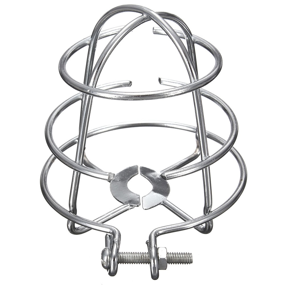 1Pc Universal Fire Sprinkler Head Guard Embedded Heavy Duty Chrome Plated Protective Cage Frame for Sprinkler Heads