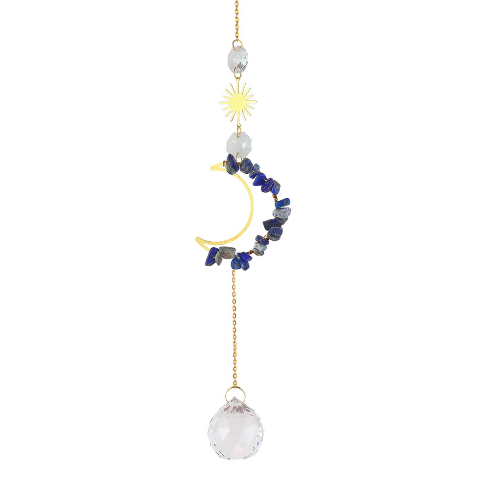 Big Crystals Wind Chime Prism Sun Catchers Handmade Jewellery Garden Hanging Dream Catcher Pendant Rainbow Chaser Ornament: 04