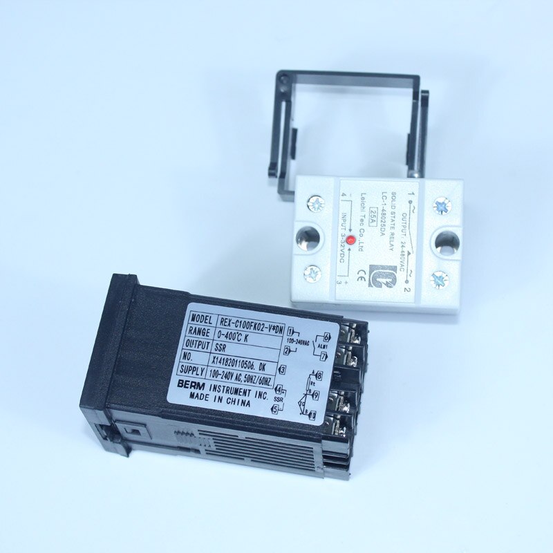 Digital Temperature Controller BERM CX100 Relay or SSR output PID Electronics Heating Controlling Solid state relay
