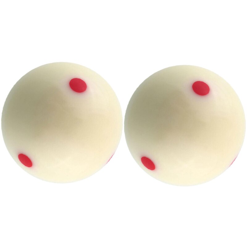 1PC Red Dots Pool Table Billiard Ball Standard 57.2MM Ball Ball Entertainment Cue Billiard Ball Billiard Indoor White Cue O4C7