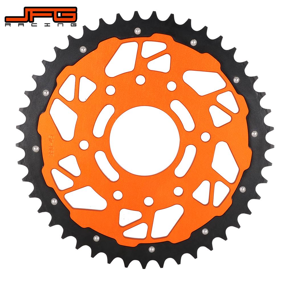 Motorcycle CNC 45T Rear Chain Sprocket For KTM 125 390 Duke ABS 125 RC ABS 125 RC 390 RC