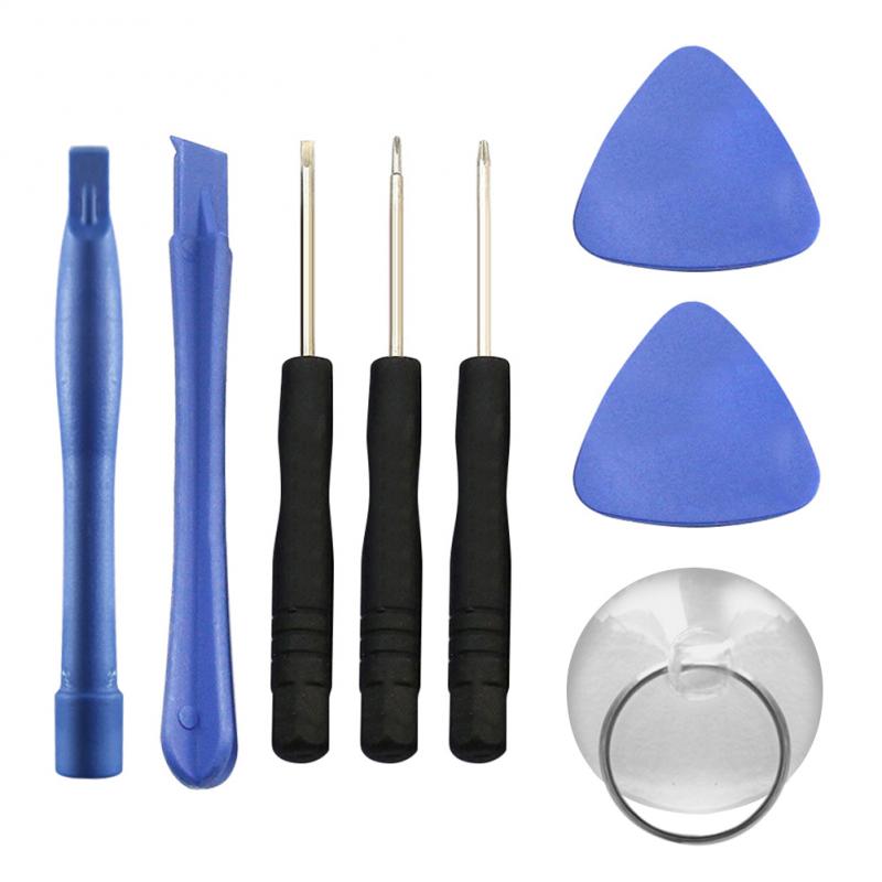 8 In 1 Mobiele Telefoons Opening Pry Mobiele Telefoon Reparatie Tools Kit Schroevendraaier Set Accessoire Bundels Voor Iphone Samsung Voor xiaomi: Default Title