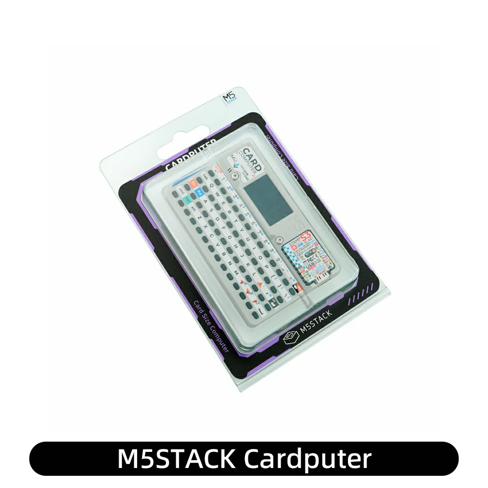 Placa de desarrollo M5Stack Cardputer v1.1 StampS3A ESP32-S3 ordenador portátil pantalla de 1,14 pulgadas microcontrolador de tarjeta de teclado de 56 teclas: Default Title