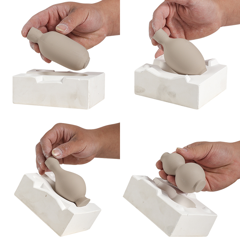 Stampo per gesso per stuccatura in ceramica, forniture per ceramica fai-da-te, stampi per vasi di fiori fatti a mano, kit di strumenti ausiliari per lo stampaggio