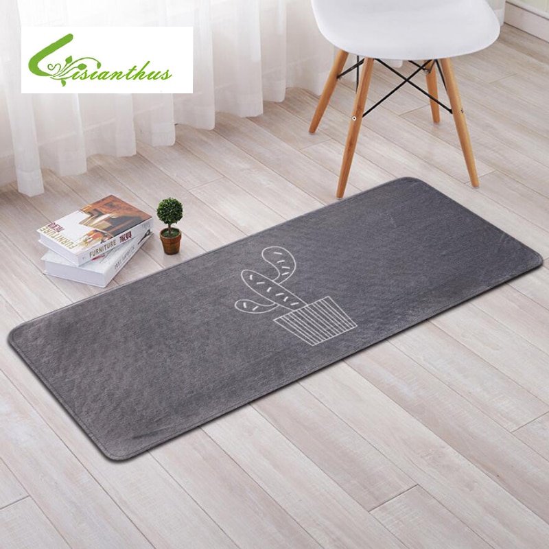 Tapis de cuisine moderne antidérapant imprimé de Cactus | Tapis antidérapant de salle de bains, salon, balcon, moins cher, paillasson de bain, tapis de chambre à coucher