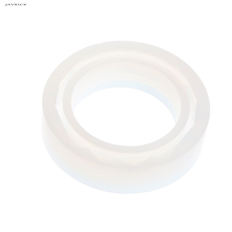 JAVRICK-molde redondo de silicona para pulseras, brazalete de resina para DIY, herramientas de molde de fundición de joyería: 56L