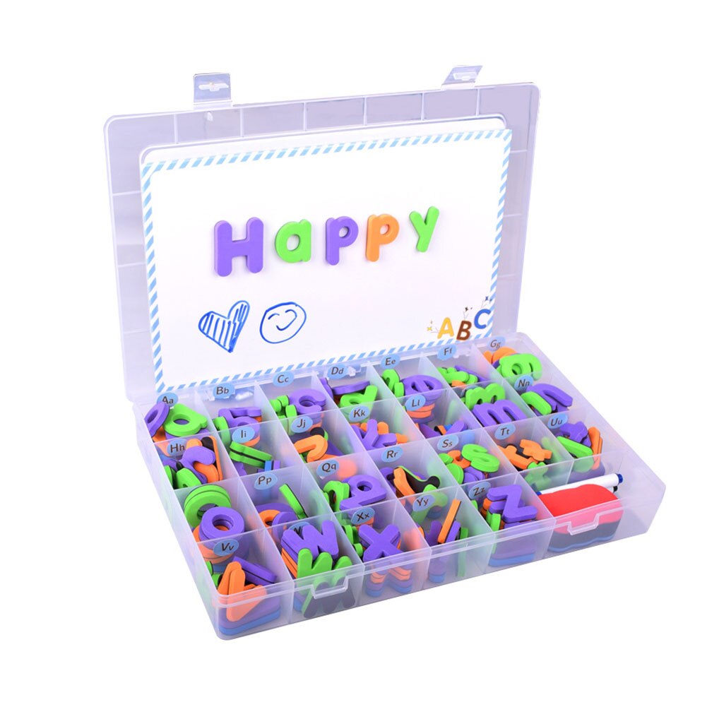 School EVA Home Klaslokaal Koelkast Stickers Kids Speelgoed Wasbare Onderwijs Magnetische Letters Set Magneet Board Leren Alfabet