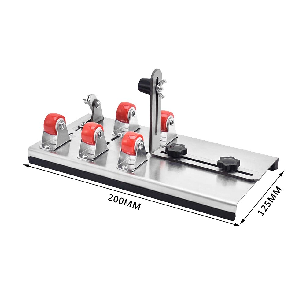 Coupe-bouteille électrique En Verre - Pour Bouteilles Bière, Vin, Champagne - Moteur 150W - Vitesse Réglable 2000-6000 Tr/min - Inclus Accessoires Coupe, Ponçage, Perçage