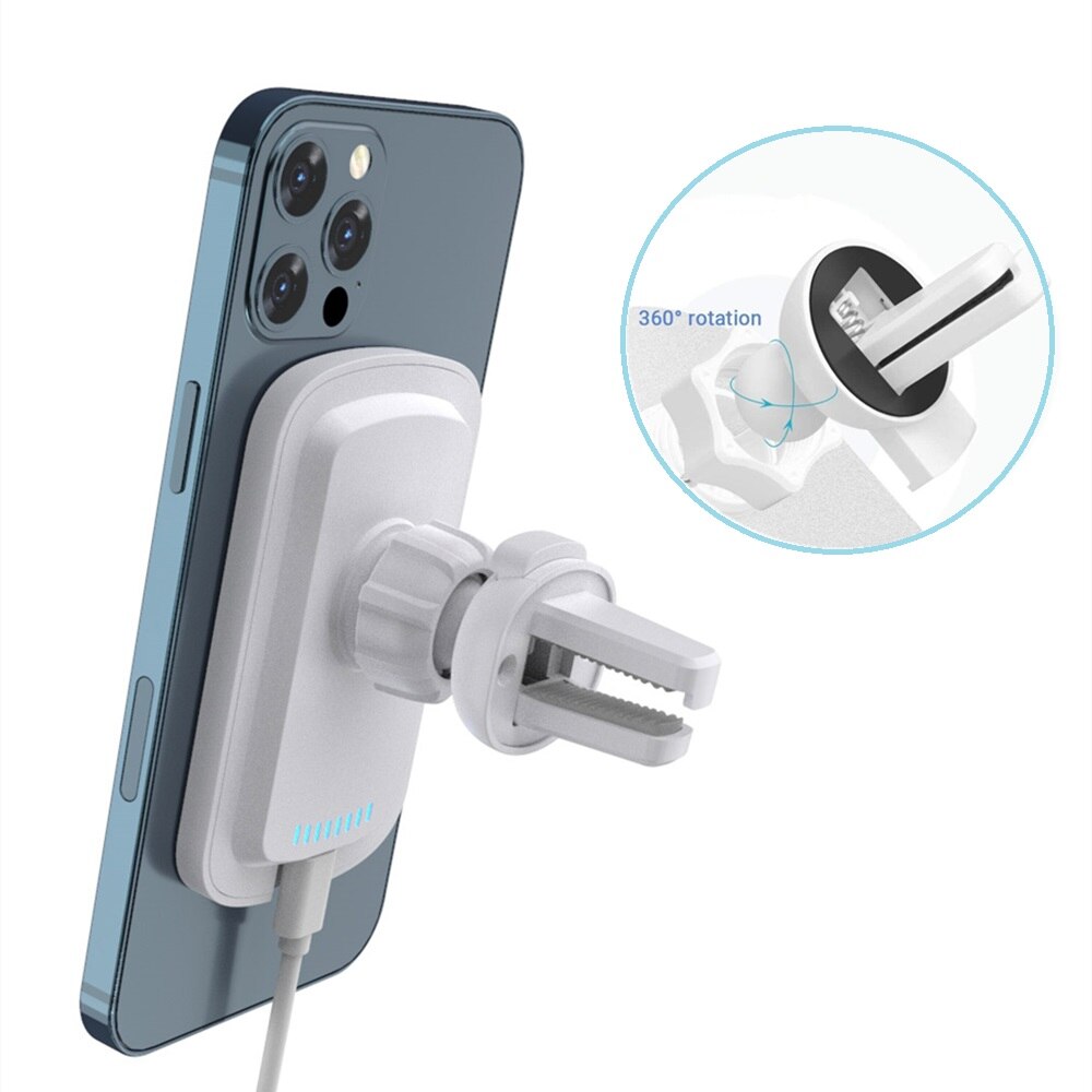 15W Automatische Magnetische Drahtlose Auto Ladegerät für iPhone 12 Profi Max Mini Luft entlüften Halterung Qi Schnelle Ladung Halfter für Magsafe fallen