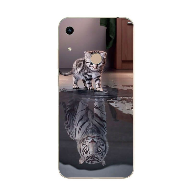 Voor Huawei Honor 8A Case Silicone Soft Tpu Leuke Painted Back Cover Phone Case Voor Huawei Honor 8A JAT-LX1 8 een Honor8A Case Cover: 165