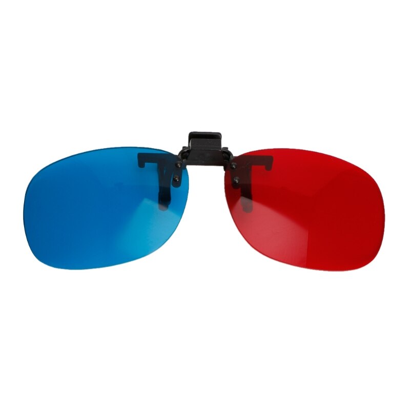 Rood Blauw 3D Bril Opknoping Frame 3D Bril Bijziendheid Speciale Stereo Clip Type