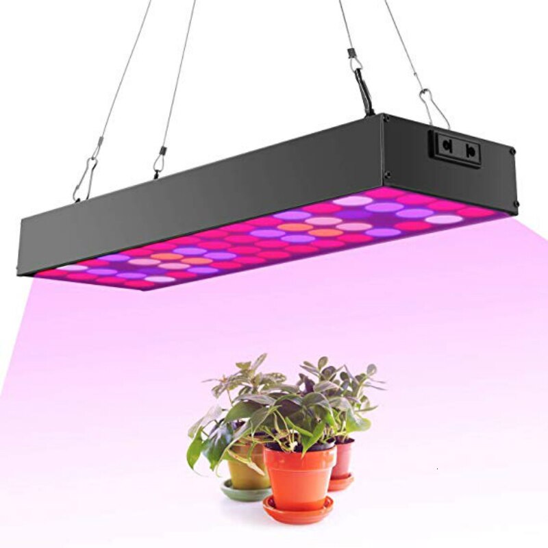 Led vokset lyspanel 30w fuldt spektrum med ir & uv plantevoksende lamper til indendørs planter hydroponisk drivhus