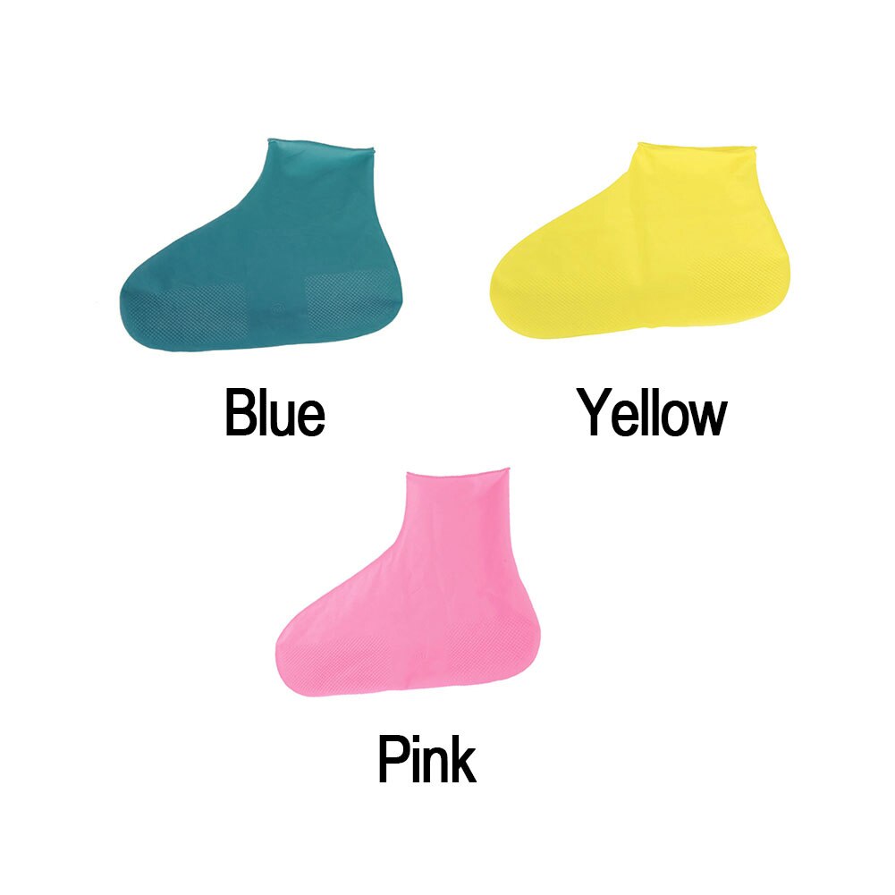 Antislip Waterdichte Regen Herbruikbare Schoenen Covers Alle Seizoenen Rubber Rain Boot Overschoenen Mannen Vrouwen Schoenen Accessoires