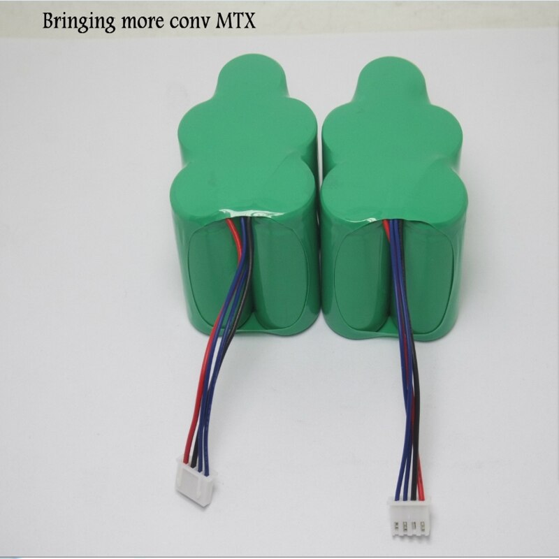2 unids/lote 6V 3500mAh recambio para ni-mh limpiador batería para Ecovacs Deepoo D73 D76 D62 D63 D63S D65 D66 D68 D77 D79